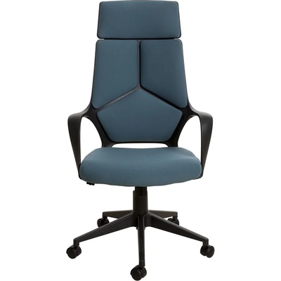 Директорски стол Force Black, текстил, Tilt механизъм, до 120 kg, тъмна мен (4010140255)