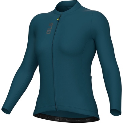 Alé Дамска фланелка с дълъг ръкав за колоездене Alé Women's Pragma Color Block L/S Jersey Cycling jersey - Sebino - размер XXL (156-2371-0217)