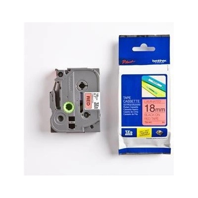 páska BROTHER TZ441 čierne písmo, červená páska Tape (18mm) TZE441
