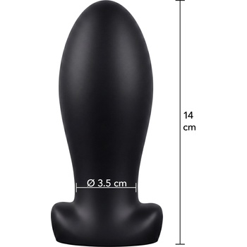 Hidden Desire Extreme Heavy Anal Stretcher Plug Black M
