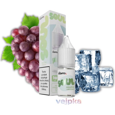 Klarro Soul Salts Mrazené Hrozno 10 ml 20 mg