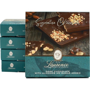 LAURENCE черен с бадеми без захар