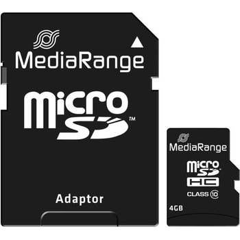 Image 1 of MediaRange micro SDHC Class 10 4GB MR956