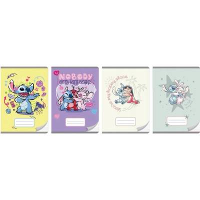 Beniamin Zošit tri riadky A5 Lilo a Stitch mix
