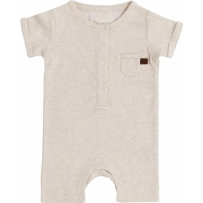 Baby's Only Body s krátkým rukávem Melange béžové
