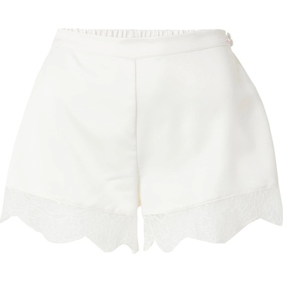 Hunkemöller Панталон пижама 'Camille' бяло, размер S