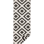 Hanse Home Черно-кремав килим за открито , 80 x 345 cm Malta - NORTHRUGS (103129-80x350)