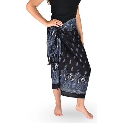 Thajsko Sarong Pareo BUN folklór čierny