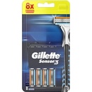 Holiace hlavice a planžety Gillette Sensor3 8 ks