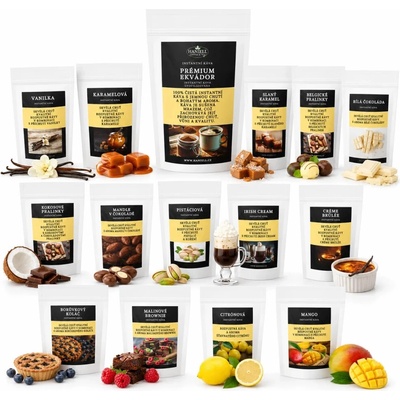 Haniell Veľký dovolenkový kávový set 14 x 25 g