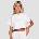 GymBeam Дамски суичър Relay Cropped Pearl L