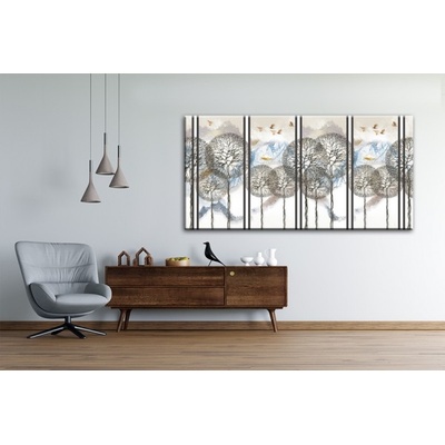 Divio Obraz na plátně stromy, vzor 41295 Velikost: 60x120 cm