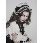 Devil fashion диадема DEVIL FASHION - Lolita Rose Flower - черна/бяла - AS27602