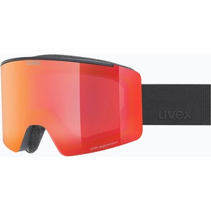 uvex Скиорскa маска UVEX Ignite FM S3 black matt/mirror red
