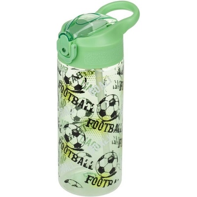 Baagl A-35412 Futbal 500ml, transparentná zelená