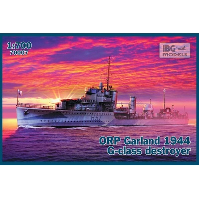 IBG Models ORP Garland 1944 G-class destroyer w/ PE 1:700