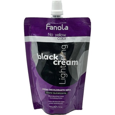 Fanola No Yellow Black Cream Lightening 500 g