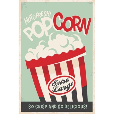 Ceduľa Popcorn