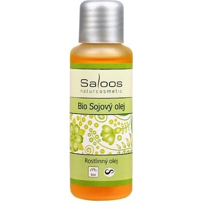 Saloos Bio sojový rostlinný olej lisovaný za studena 50 ml