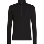 Icebreaker Мъжко мериносово термобельо Icebreaker Merino 175 Everyday L/S Half Zip Merino base layer - Black (015-2400-0112)