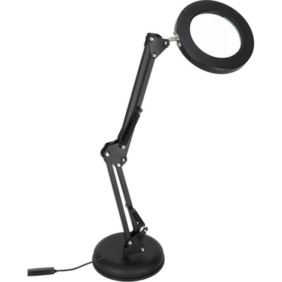 Kik Led настолна лампа с лупа и въртящо се рамо, 2 режима на монтаж (kx2987)