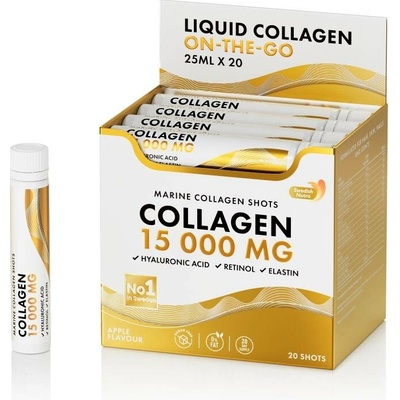 Swedish Gold Collagen 15,000mg bez cukru 25 ml x 20 ks