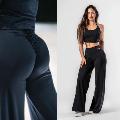 Nebbia Deni x Nebbia Flared kalhoty s vysokým pasem – Sleviste.cz