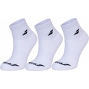 Babolat ponožky quarter 3 páry biela