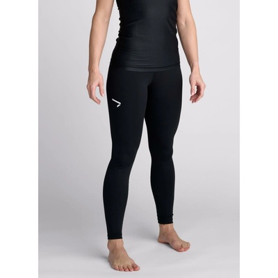 Dámske športové legíny IpponGear Essential dlhé Black čierne