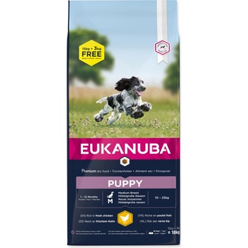 EUKANUBA Puppy Medium Breed 18 kg