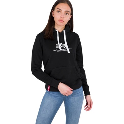 Alpha Industries dámska mikina New Basic Hoody Wmn black