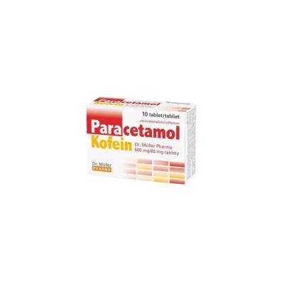 Dr. Müller Paracetamol Kofein 500 mg/65 mg tablety 10 ks