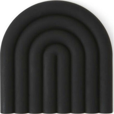 OYOY Rainbow Подложка за горещи съдове, 15 x 15 см, черна (1101050-206)