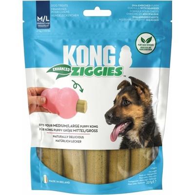KONG Ziggies Enhanced Puppy Veľkosť M/L: pre psy od 7 kg 227 g