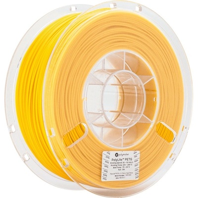 Polymaker PolyLite PETG 1 kg Yellow, 1,75 mm