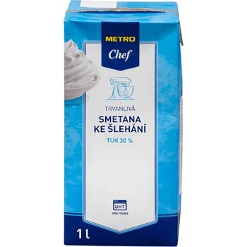 Metro Chef Smetana ke šlehání (30%) 1l