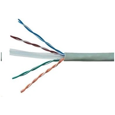 PlanetElite KAB-UTP6-D-PVC-P UTP, Cat6, drát, PVC, Dca, 305m, šedý