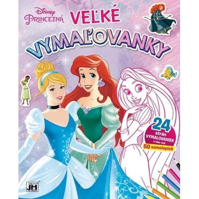 Veľké maľovanky Princezné