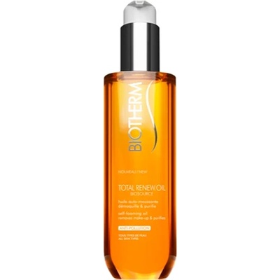 Biotherm Biosource Total Renew Oil почистващо масло-пяна за жени 200 мл