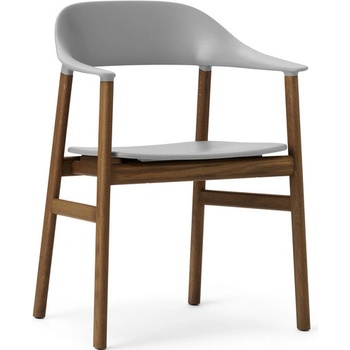 Normann Copenhagen Herit Armchair sivá / dymový dub