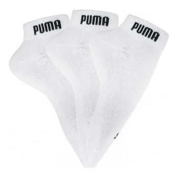 Puma ponožky 3 PÁRY bílá