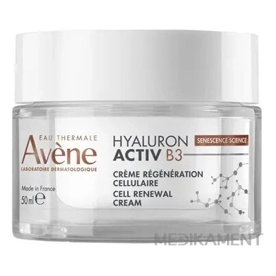 Avène Hyaluron Activ B3 Hyaluron Activ B3 intenzívny nočný krém proti vráskam 40 ml + Hyaluron Activ B3 krém na obnovu pleťových buniek 50 ml