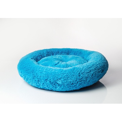 GoGift Shaggy blue M pelíšek pro domácí mazlíčky 57 x 57 x 10 cm