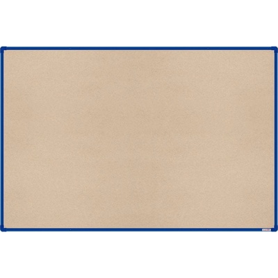 VMS Vision boardOK Textilní nástěnka s modrým rámem 150 x 120 cm