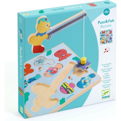Puzz & Fish – vkládačka a rybářská hra v jednom - Bariolo