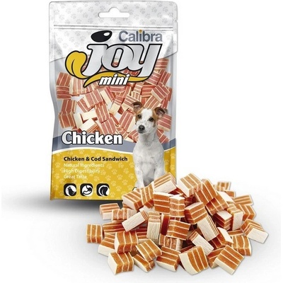 Calibra Joy Dog Mini Chicken & Cod Sandwich New 70 g