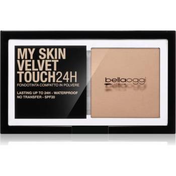 bellaoggi My Skin Velvet Touch 24H компактна пудра SPF 20 цвят 15C Natural Beige 9 гр