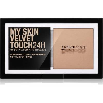 bellaoggi My Skin Velvet Touch 24H компактна пудра SPF 20 цвят 15C Natural Beige 9 гр