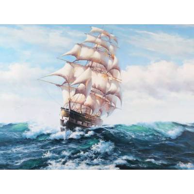 Milena Style Кораб - диамантен гоблен