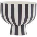 OYOY Living Design Черно-бял глинена купичка за сервиране Toppu - OYOY Living Design (L10231)